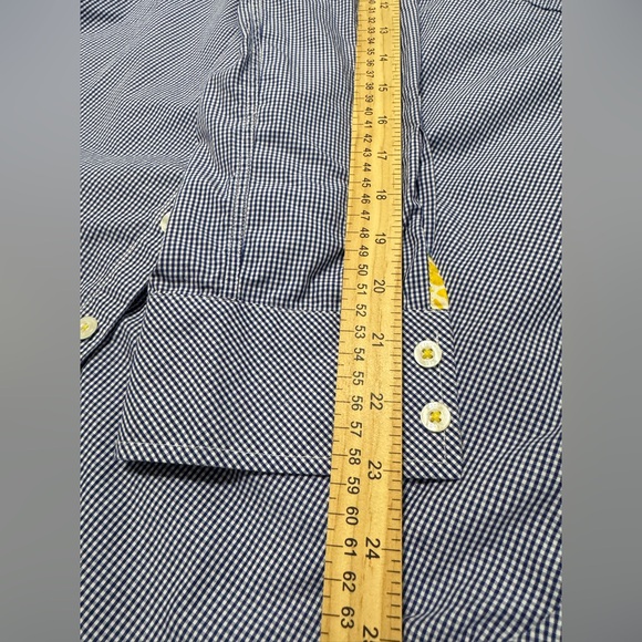 Lilly Pulitzer Button Down Gingham Lemon Detail Long Sleeve Shirt Women’s XS - Picture 12 of 12